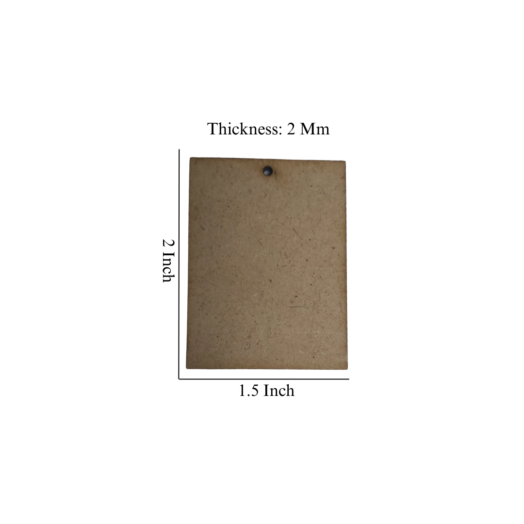 Mdf With Hole, 2 Inch
