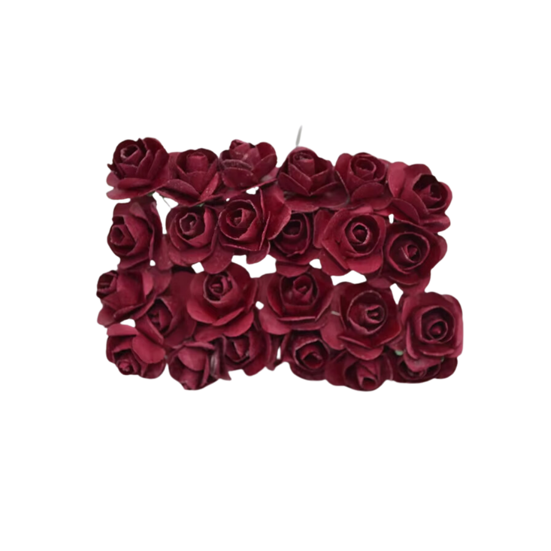 Artificial Rose Paper Flower - Rose Pink