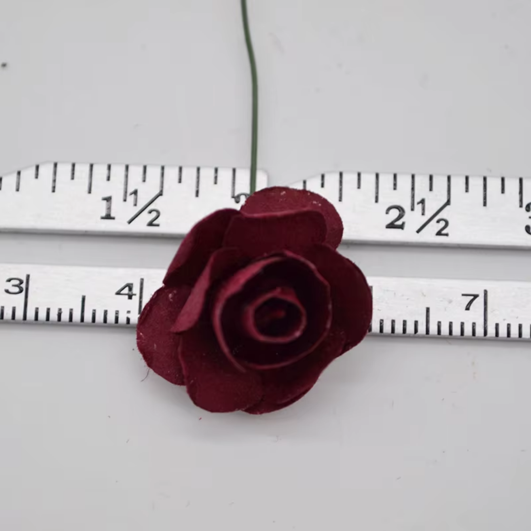 Artificial Rose Paper Flower - Rose Pink