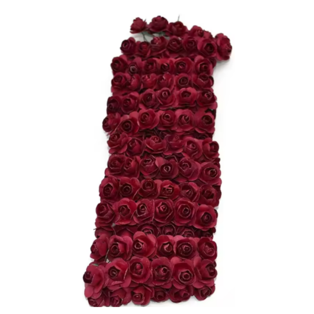 Artificial Rose Paper Flower - Rose Pink