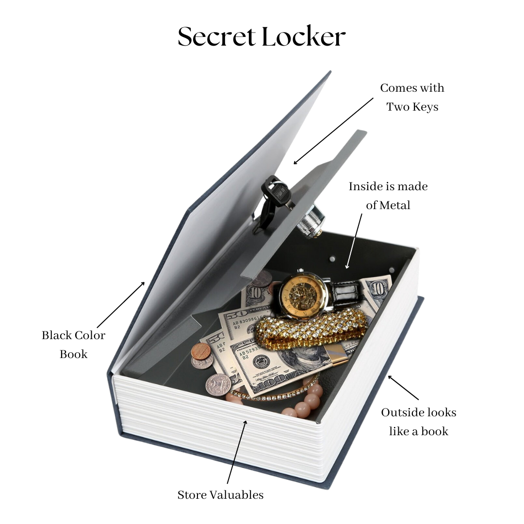 Large Book Safe Locker