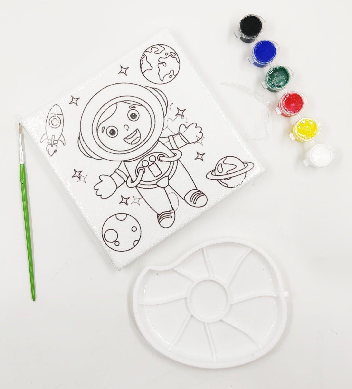 Printed Canvas Painting Kit for Kids