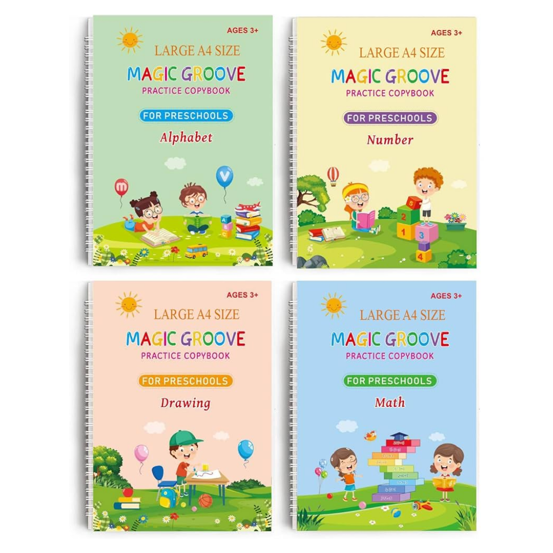 Magic Sank Book Handwriting Practice Book for Kids