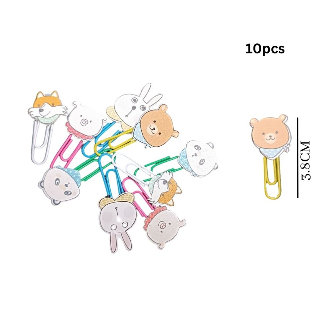 Colorful Wooden Paper Clip