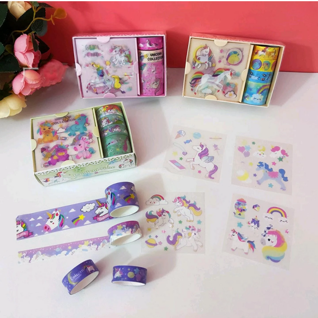 Washi Tape & Stickers Set