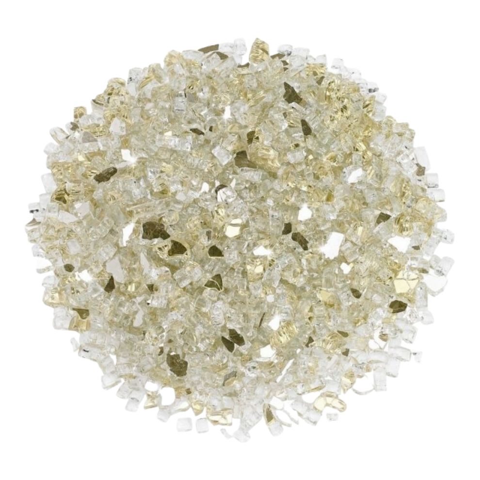 Fire Pit - White with Gold 6mm