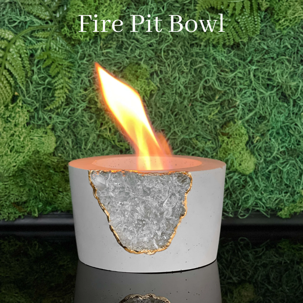 Fire Pit - White 8mm
