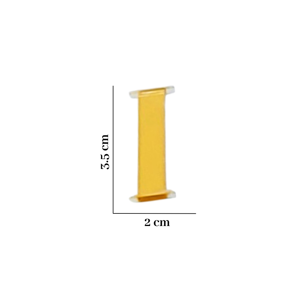 Acrylic Golden Roman Number for Clock, 1 to 12