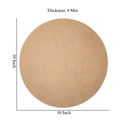 Round Mdf Board (Pack of 5)