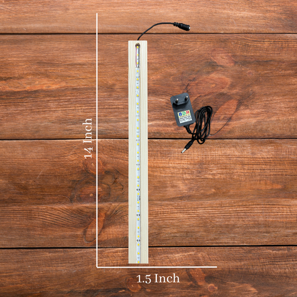 14 Inch Wood Led Stand