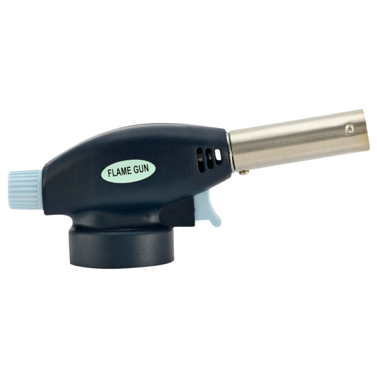 Butane Gas Lighter Flame Thrower Gun Camping Lighter