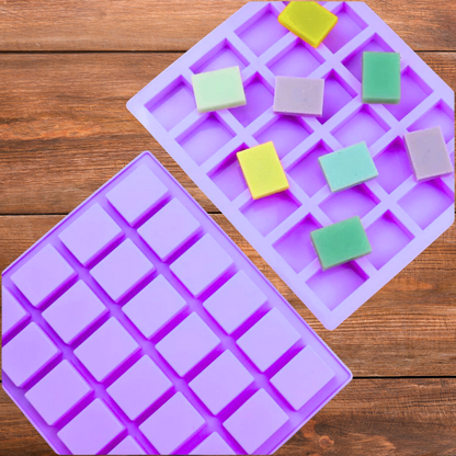 Handmade Rectangle Shape Soap Making Moulds- 35 GM