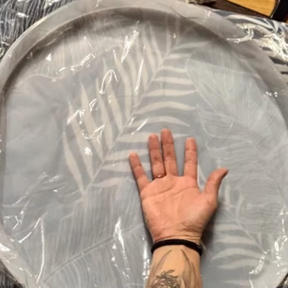 24 Inch Round Silicone Coaster Mould