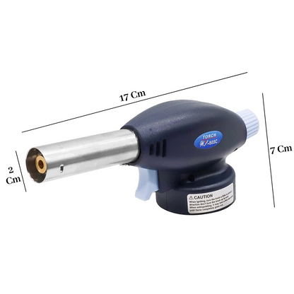 Butane Gas Lighter Flame Thrower Gun Camping Lighter