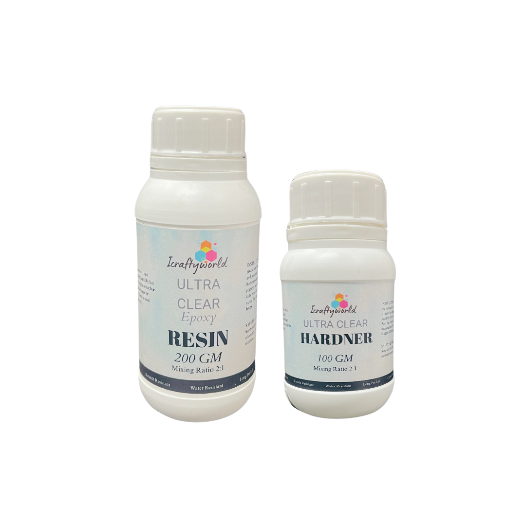 Epoxy Resin & Hardner, 300 Gm