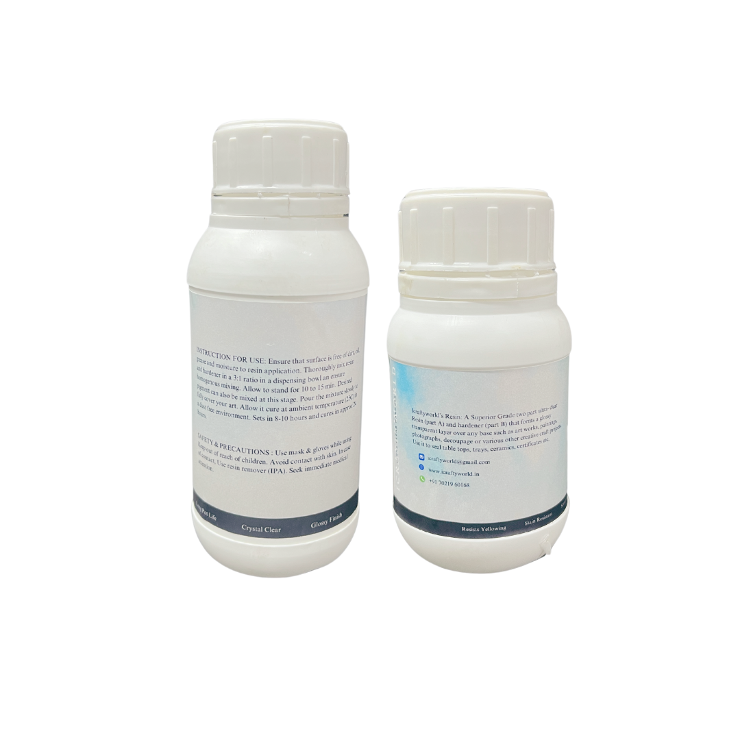 Epoxy Resin & Hardner, 300 Gm
