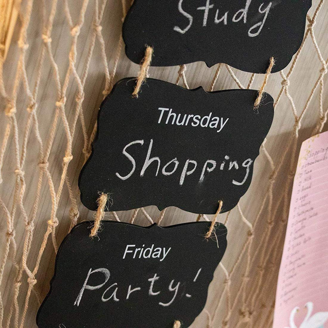 Black Board Weekly Planner