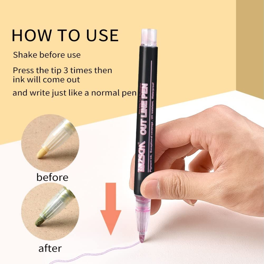 Outline Border Pen