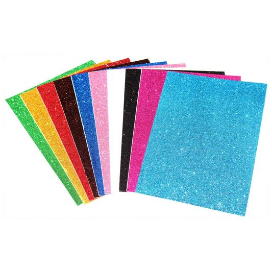 A4 Glitter Foam Sheets