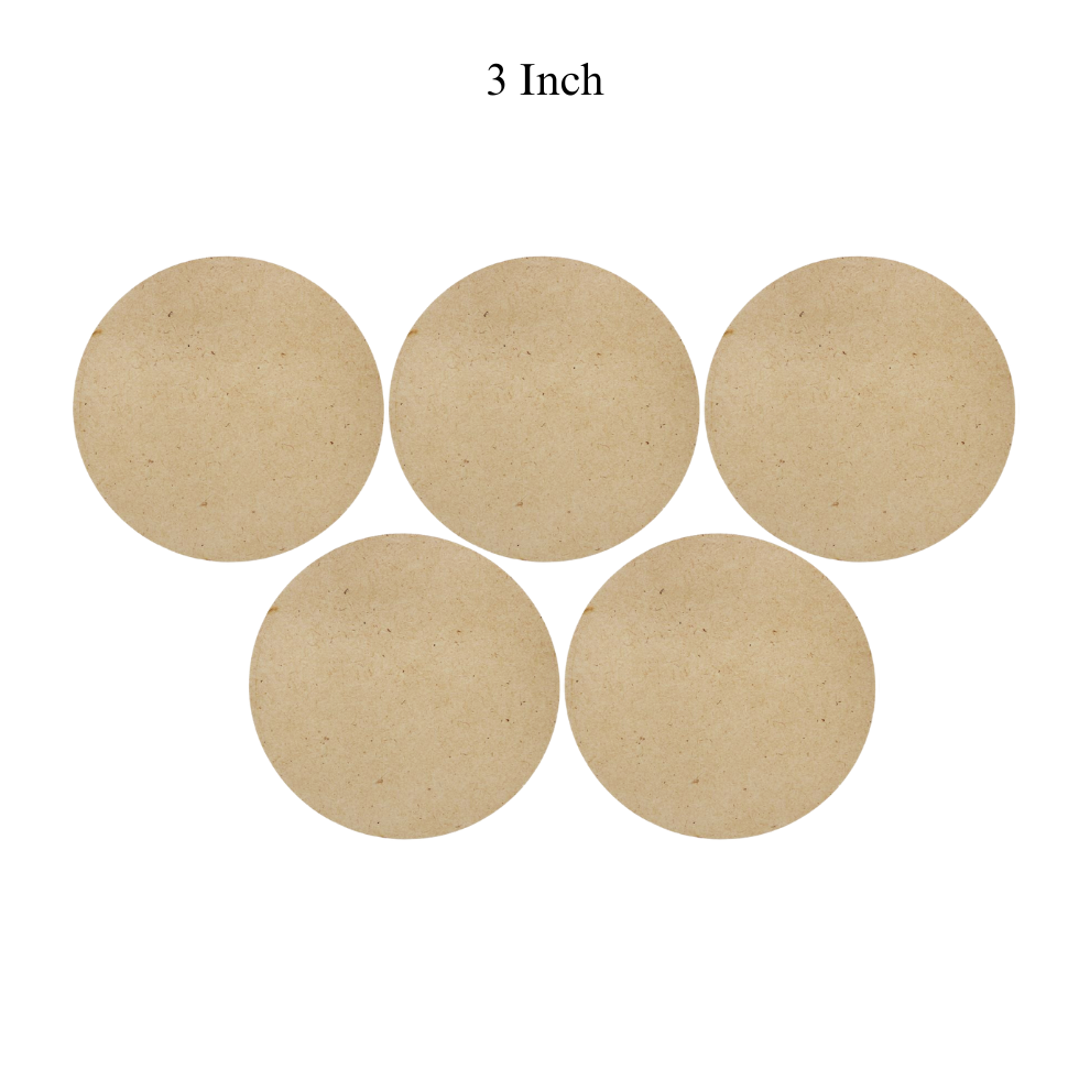 Round Mdf Board (Pack of 5)