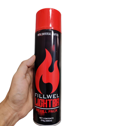 240 gm Butane Gas Refill Can Liquified Gas for Camping Lighter