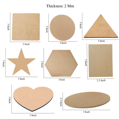 Small Mdf, 3 Inch
