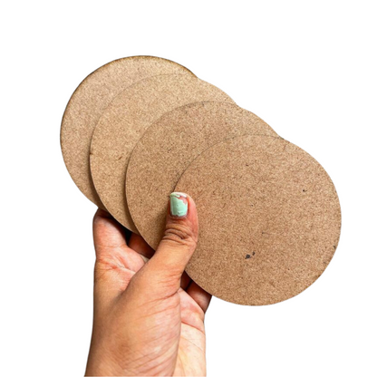 Round Mdf Board (Pack of 5)