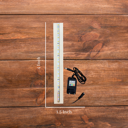 4 Inch Wood Led Stand