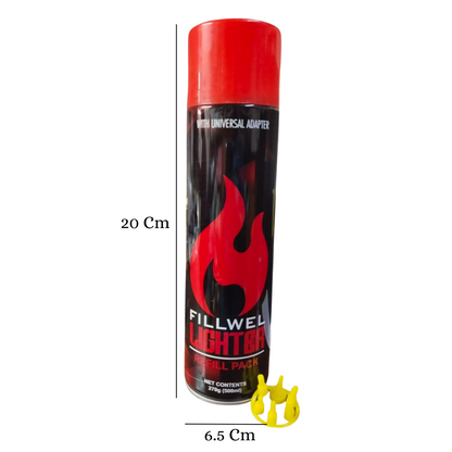 240 gm Butane Gas Refill Can Liquified Gas for Camping Lighter