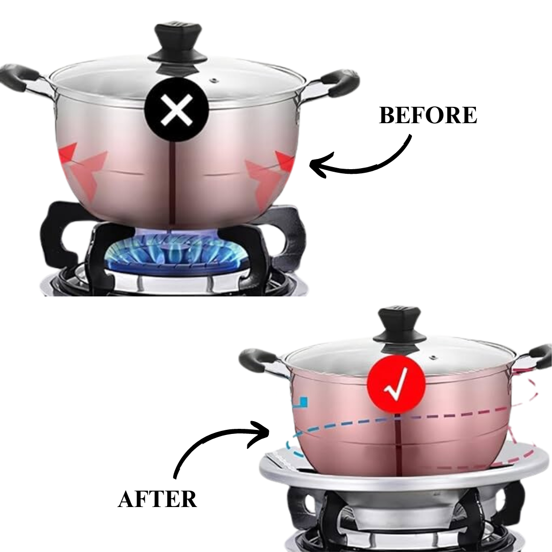 Windproof Gas Saver Burner Stand Stove Energy Saving Jali