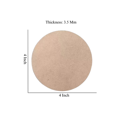 Round Mdf Board (Pack of 5)