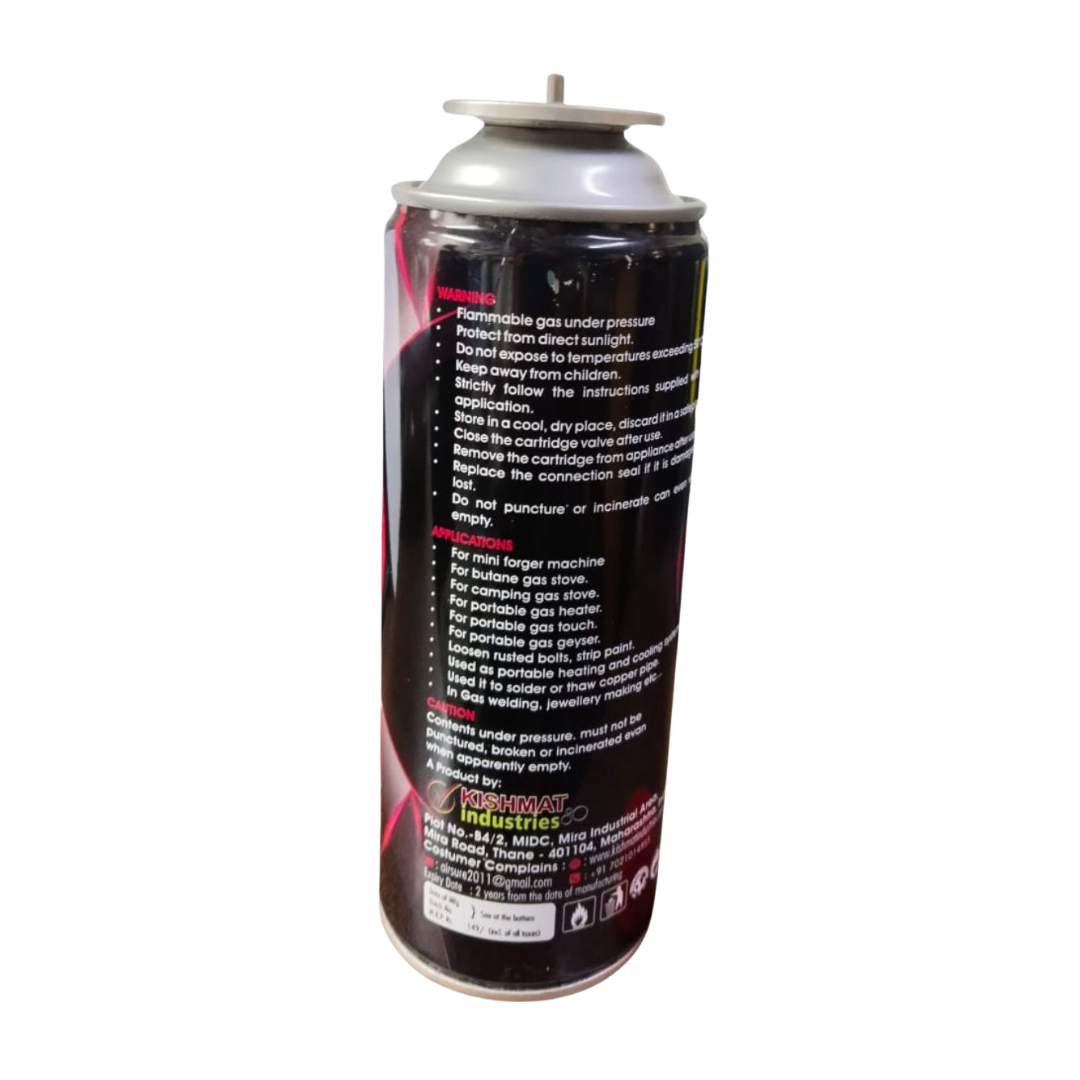 240 gm Butane Gas Refill Can Liquified Gas for Camping Lighter