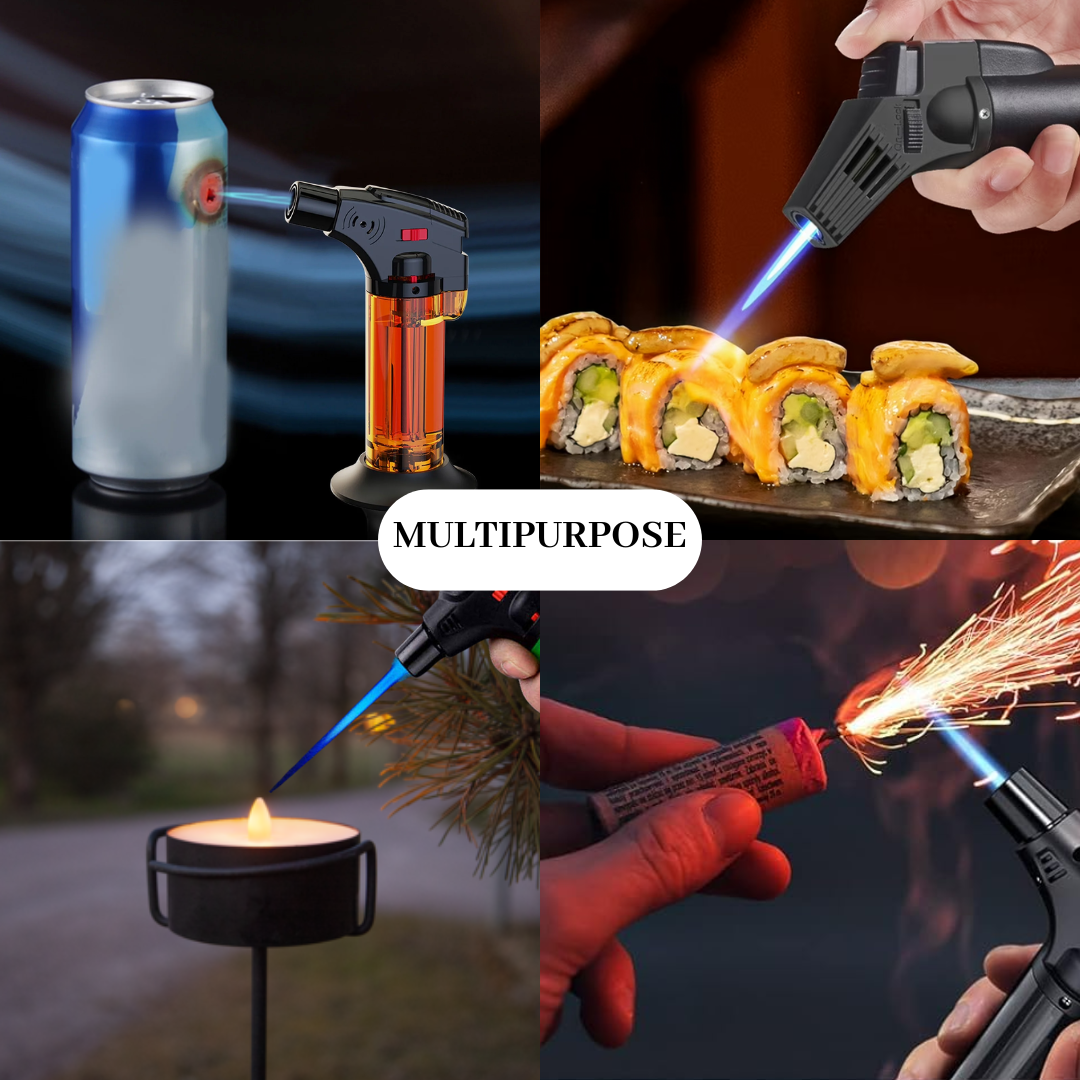 Blow Torch Lighter Jet Flame Barbeque Lighter