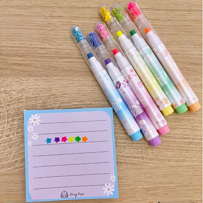 Cartoon Highlighter with Stamp