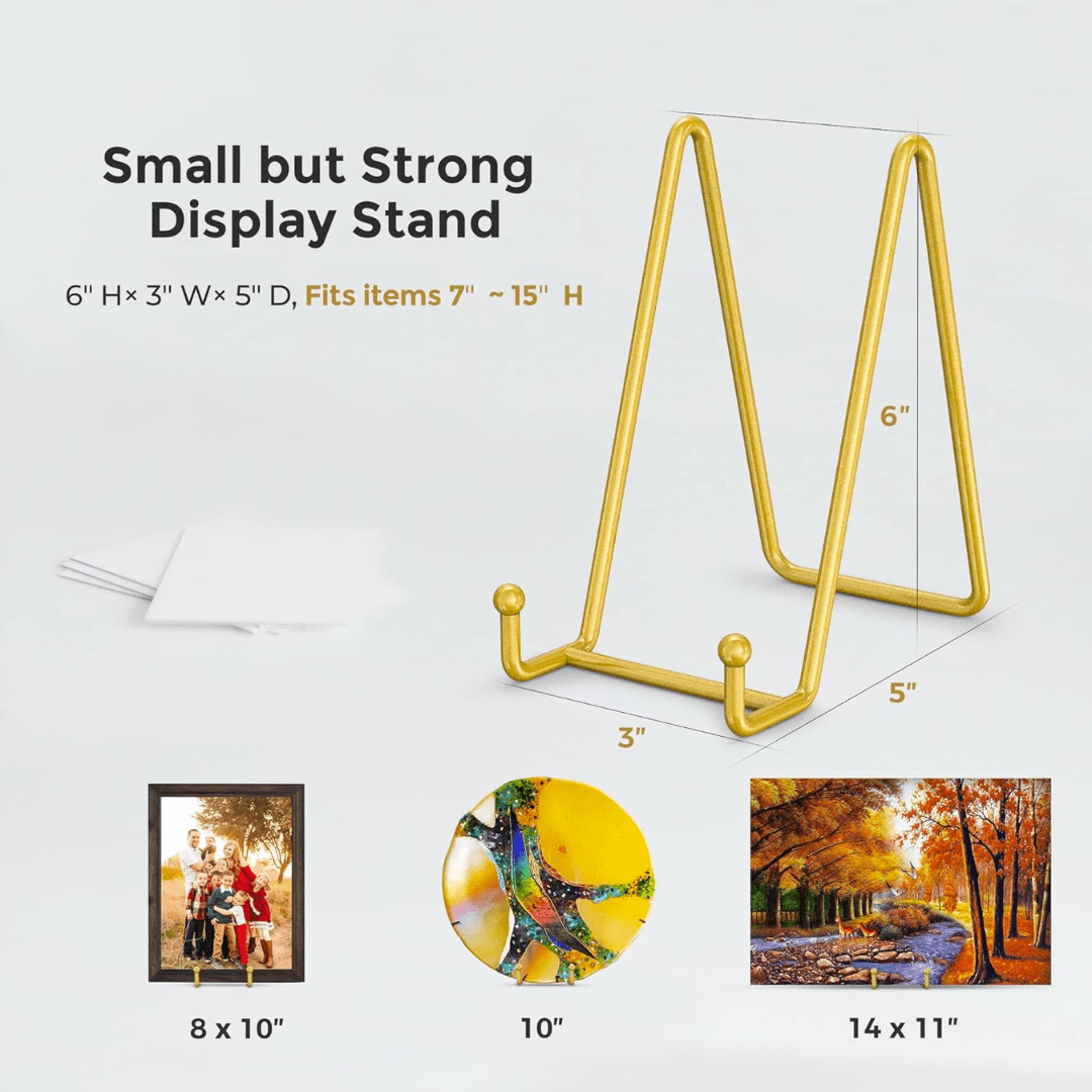 6 Inch Premium Metal Stand