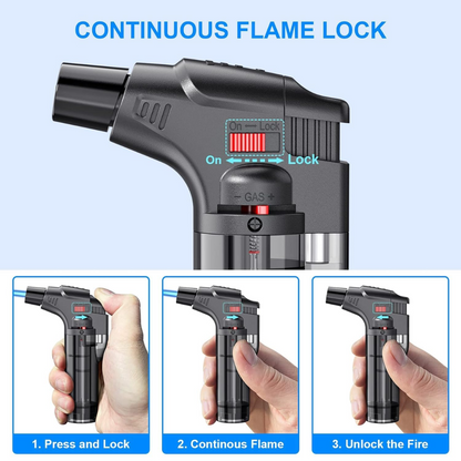 Blow Torch Lighter Jet Flame Barbeque Lighter