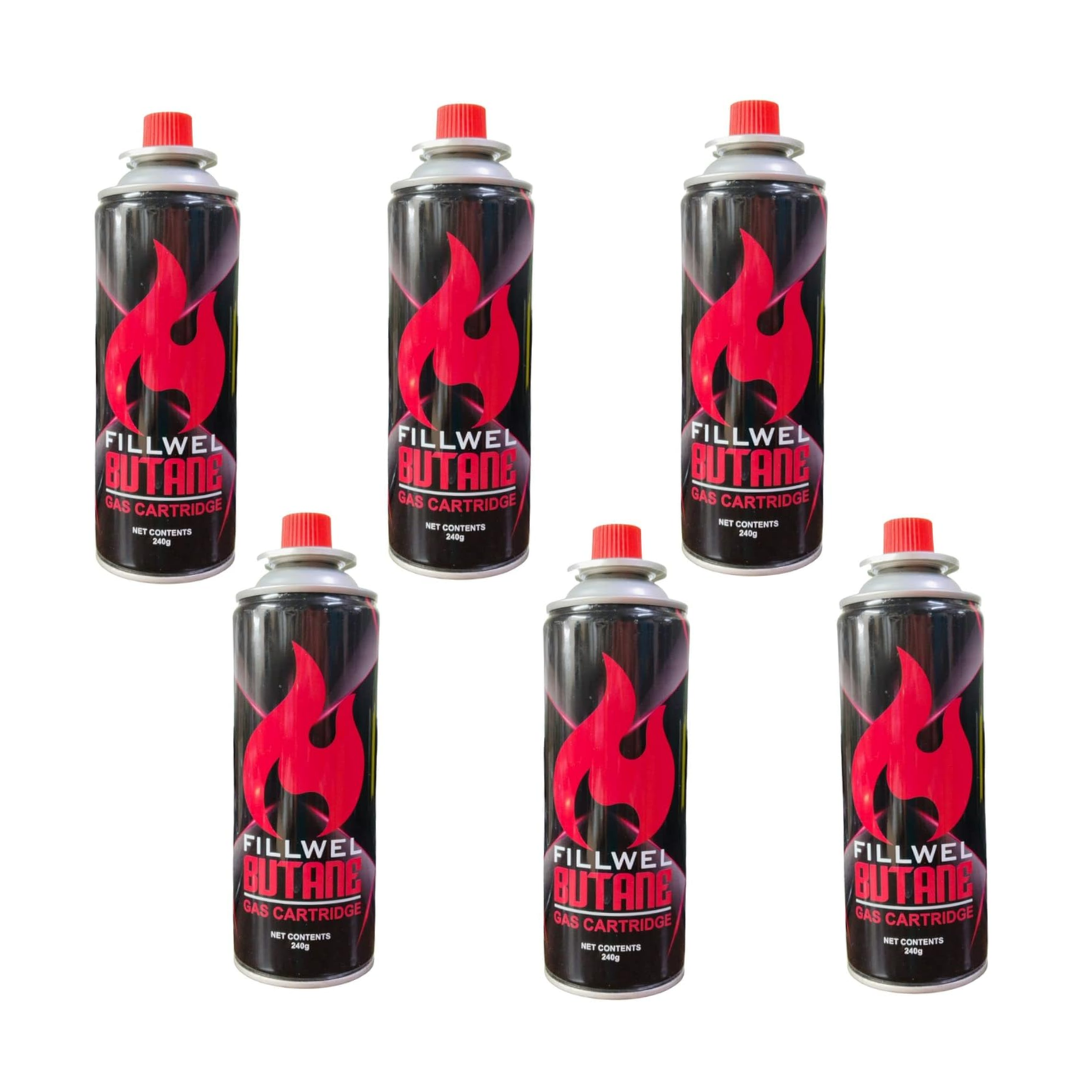 240 gm Butane Gas Refill Can Liquified Gas for Camping Lighter