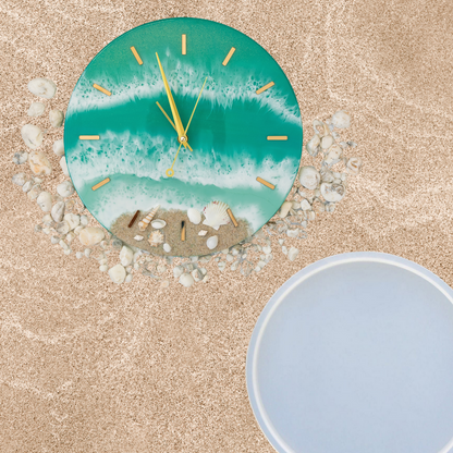 8 Inch Silicone Round Coaster Mould, Pack of 1