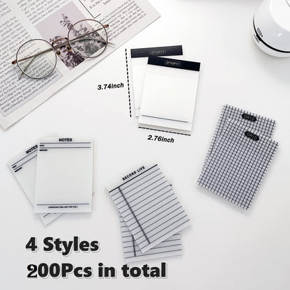 Transparent Sticky Notes Printed Clear Sticky Notes Pad