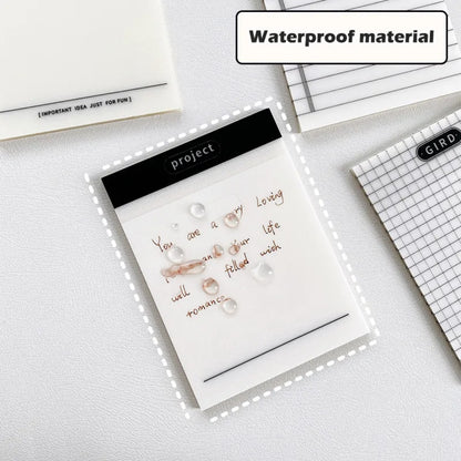 Transparent Sticky Notes Printed Clear Sticky Notes Pad