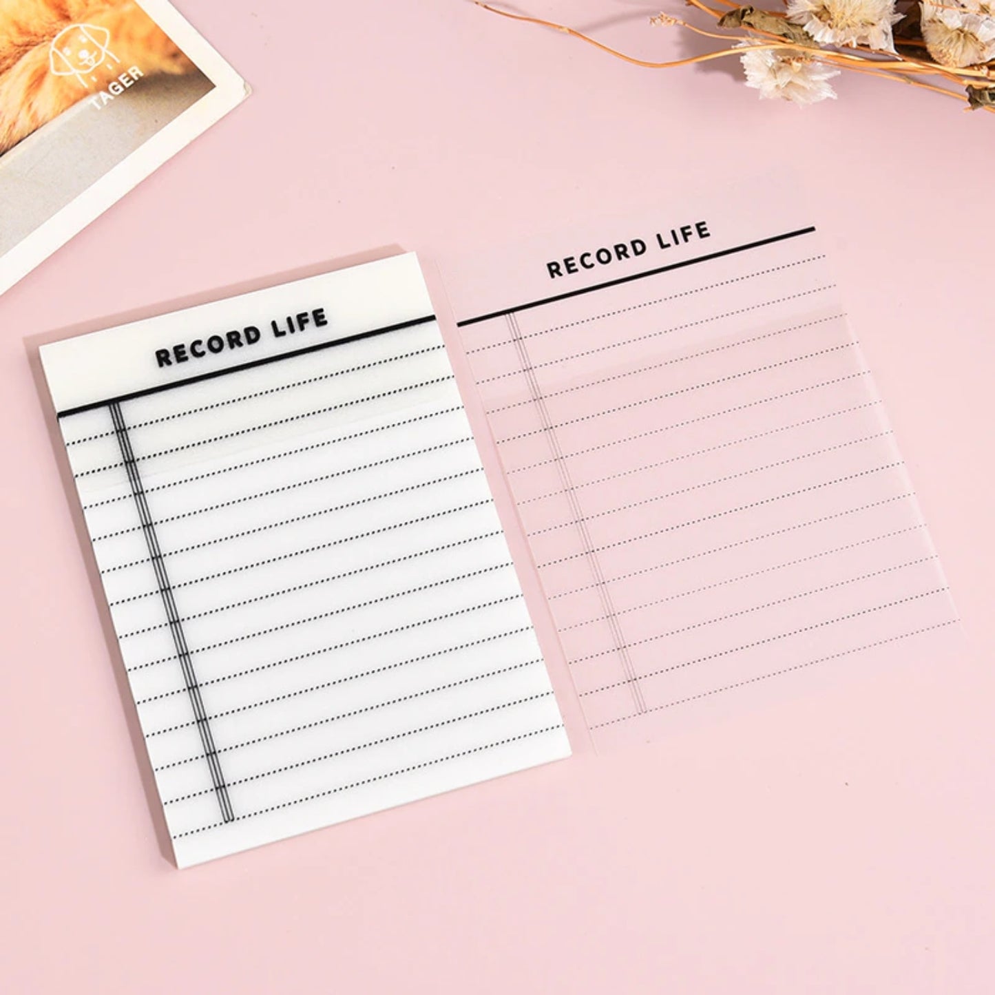 Transparent Sticky Notes Printed Clear Sticky Notes Pad