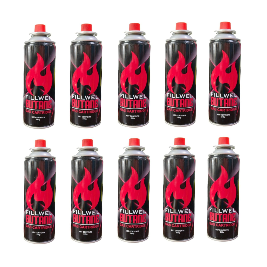 240 gm Butane Gas Refill Can Liquified Gas for Camping Lighter
