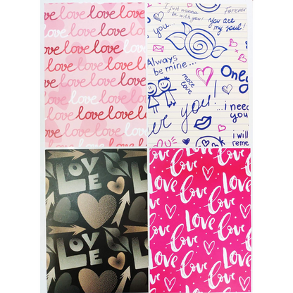 24 Sheets Printed Paper for Art & Craft
