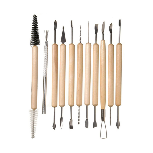 Wooden Clay Sculpting Tools