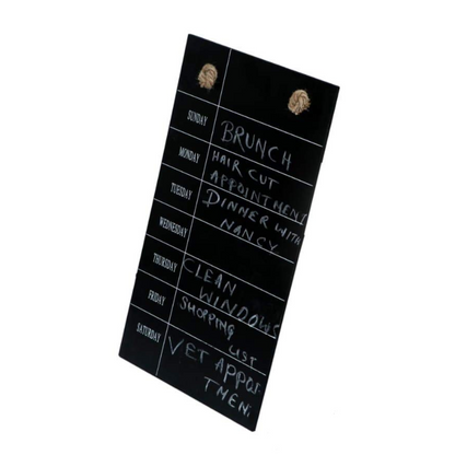 Black Board Weekly Planner