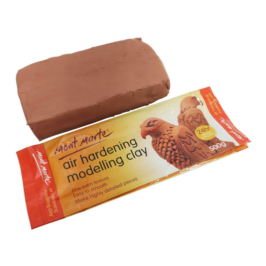 Brown Modelling Clay 500 Gm