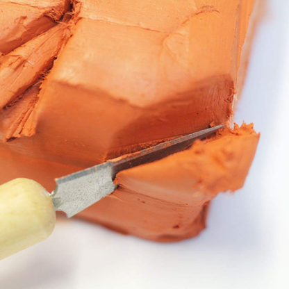 Brown Modelling Clay 500 Gm