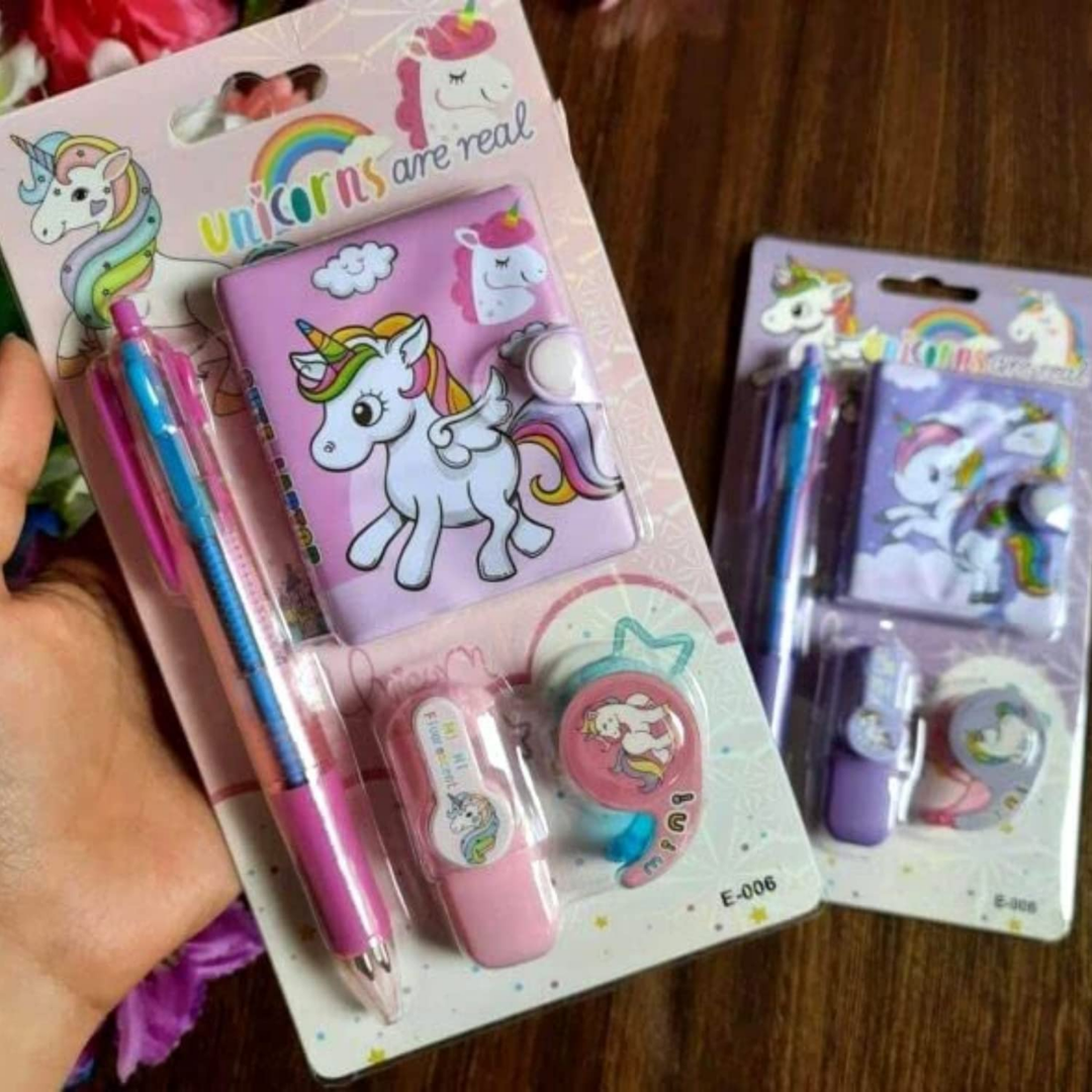 Pocket Diary with Pen, Highligter & Washi Tape Set