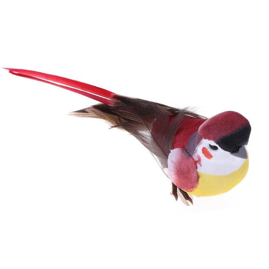 Multicolor Small Artificial Birds for Decor