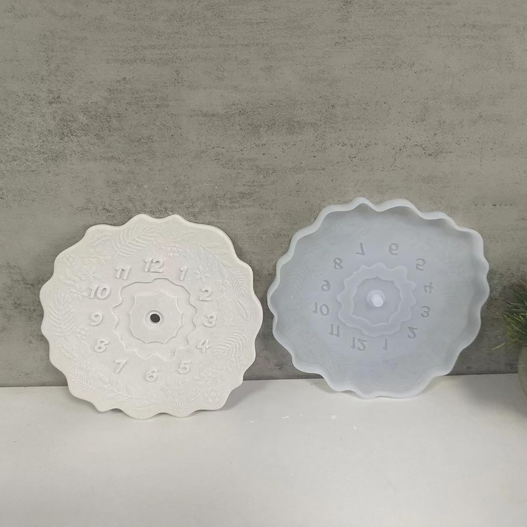 Round Agate Clock Mould Kit